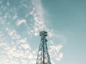 Cell tower infrastructure for wireless communication.