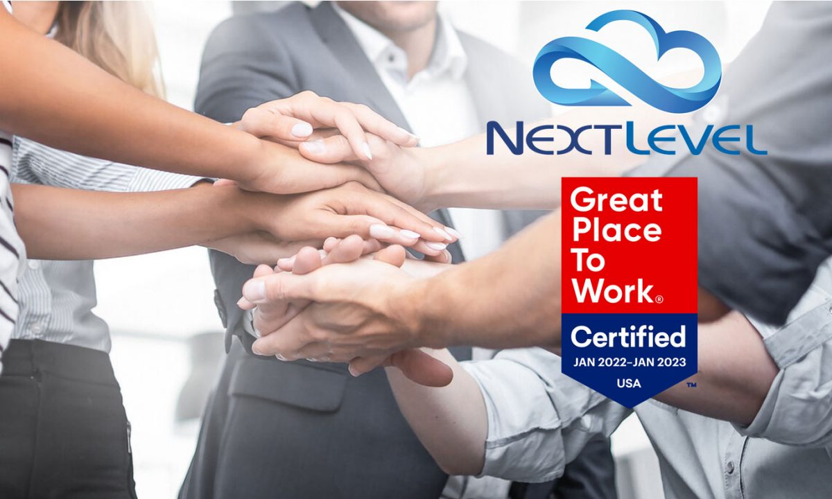 Digerati Technologies Recent Acquisition, NextLevel Internet,  Awarded 2022 Great Place to Work Certification™